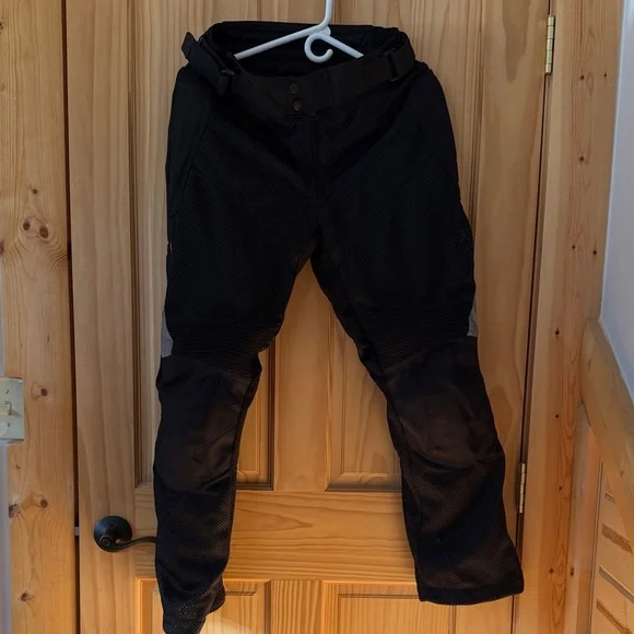 Women’s Motorcycle Black Pants - Picture 1 of 6